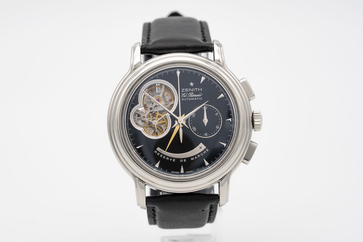 Zenith El Primero Class 03.0510.4021 Open Chronograph Stahl Automatik 40mm