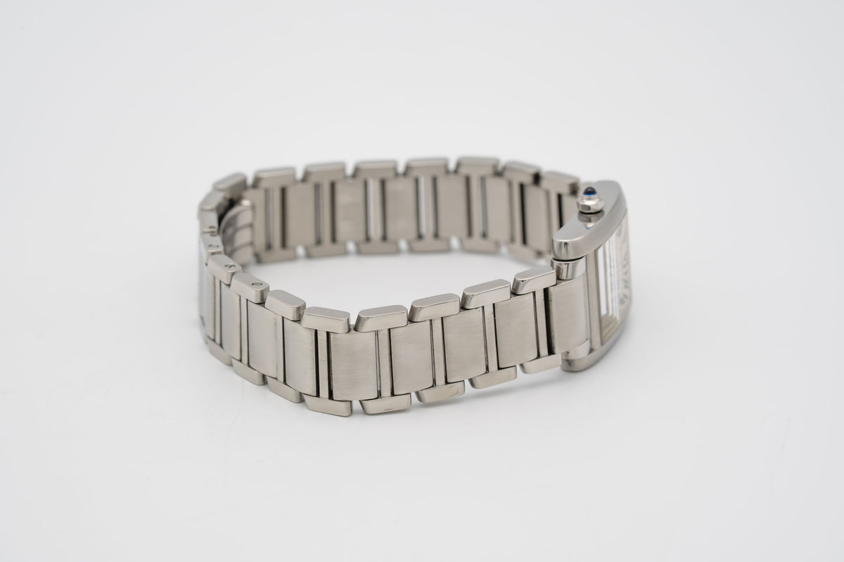 Cartier Tank Française Lady 2384 Stainless Steel 20mm
