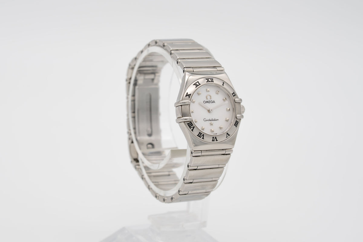 Omega Constellation Ladies My Choice Constellation Lady MOP Dial 1561.17 Stainless Steel 22mm Papers