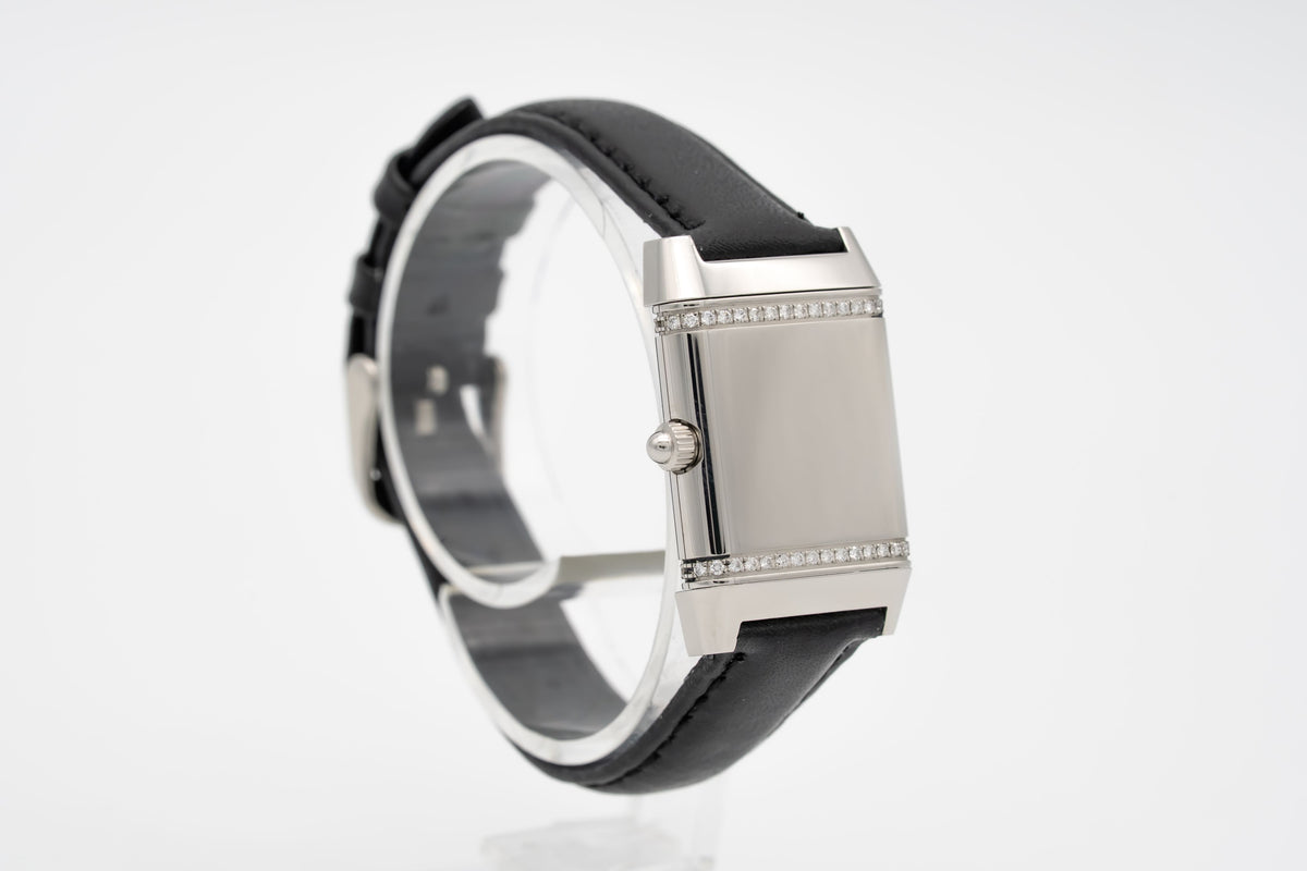 Jaeger-LeCoultre Reverso Lady 265.8.08 Factory Diamonds Stainless Steel