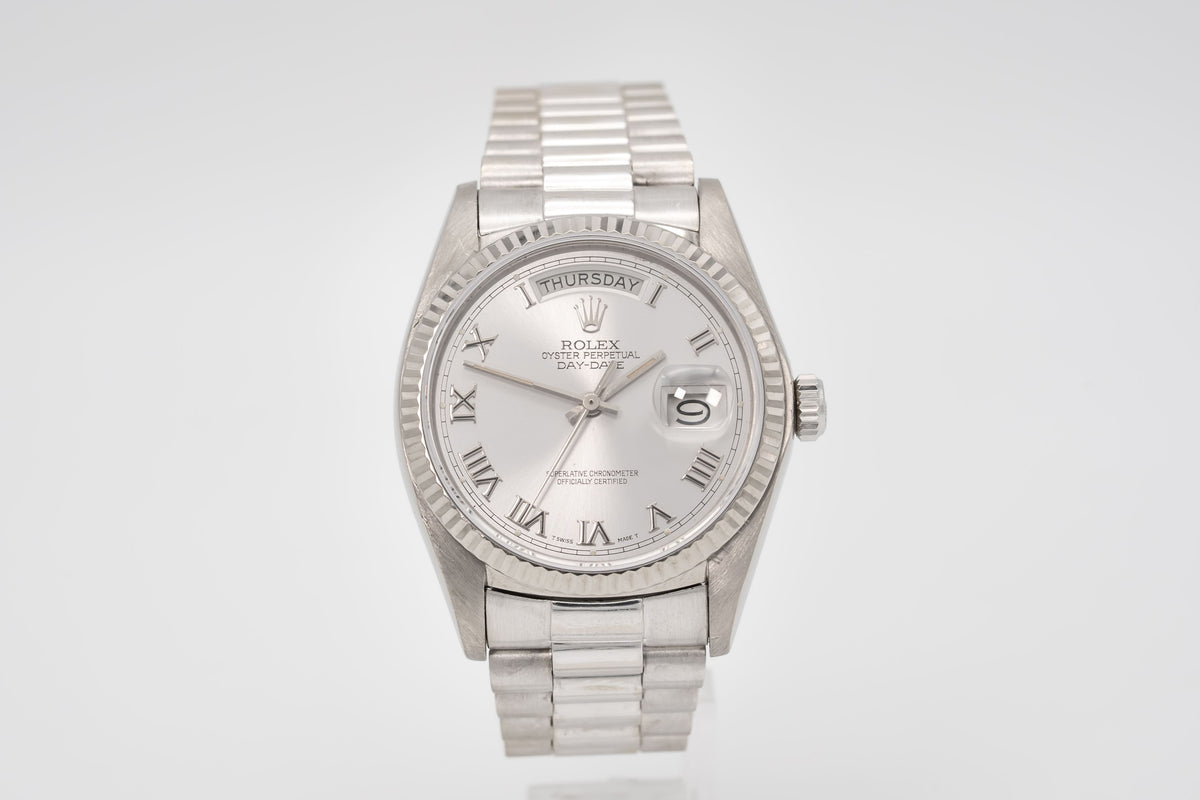 Rolex Day-Date 36 18039 Weissgold 750 Automatik 36mm