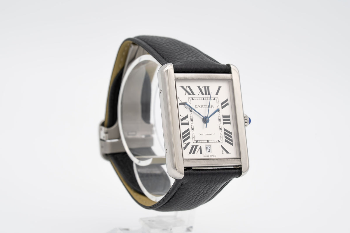 Cartier Tank Solo XL Stahl Automatik 31mm Herrenuhr