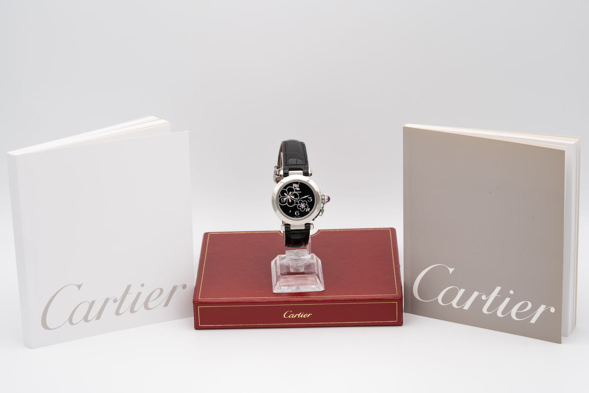 Cartier Pasha C 2324 Stainless Steel Automatic Papers