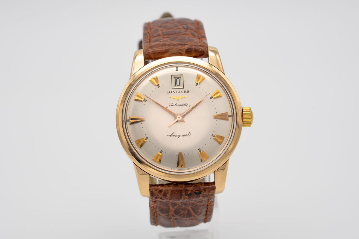 Longines Conquest Heritage L1.611.6 Rosegold 750 Automatik 35mm