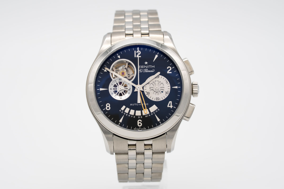 Zenith El Primero Class 03.0510.4021 Open Chronograph Stahl Automatik 40mm