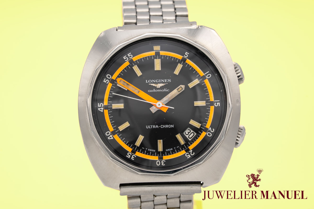 Longines Ultra-Chron 8221 Super Diver Stainless Steel Automatic 43mm