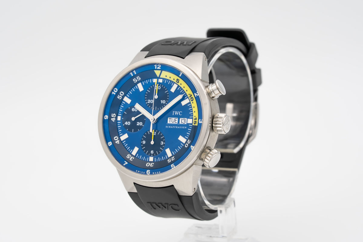 IWC Aquatimer Chronograph IW378203 Tribute to Calypso Stahl Automatik 44mm