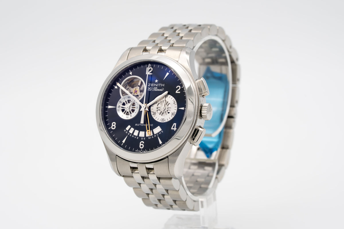 Zenith El Primero Class 03.0510.4021 Open Chronograph Stahl Automatik 40mm