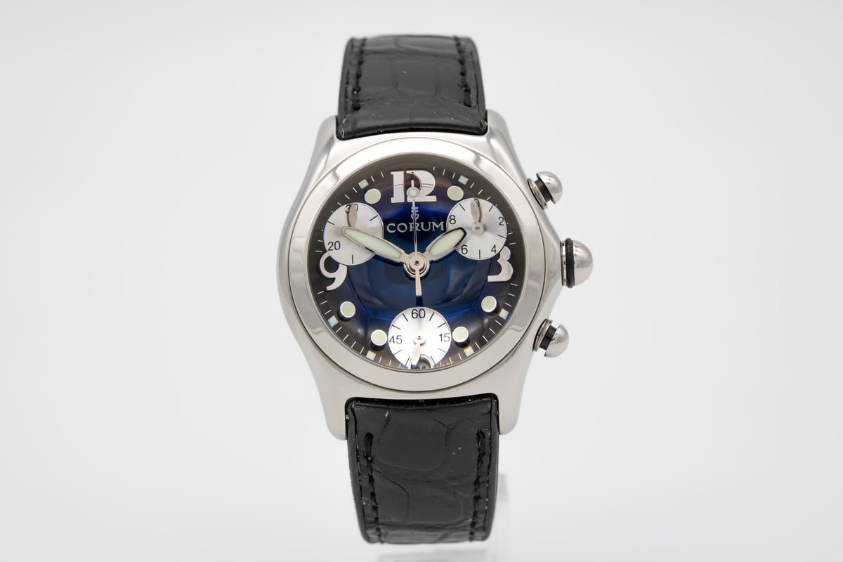 Corum Bubble 196.250.20 Chronograph Stainless Steel 36mm Papers