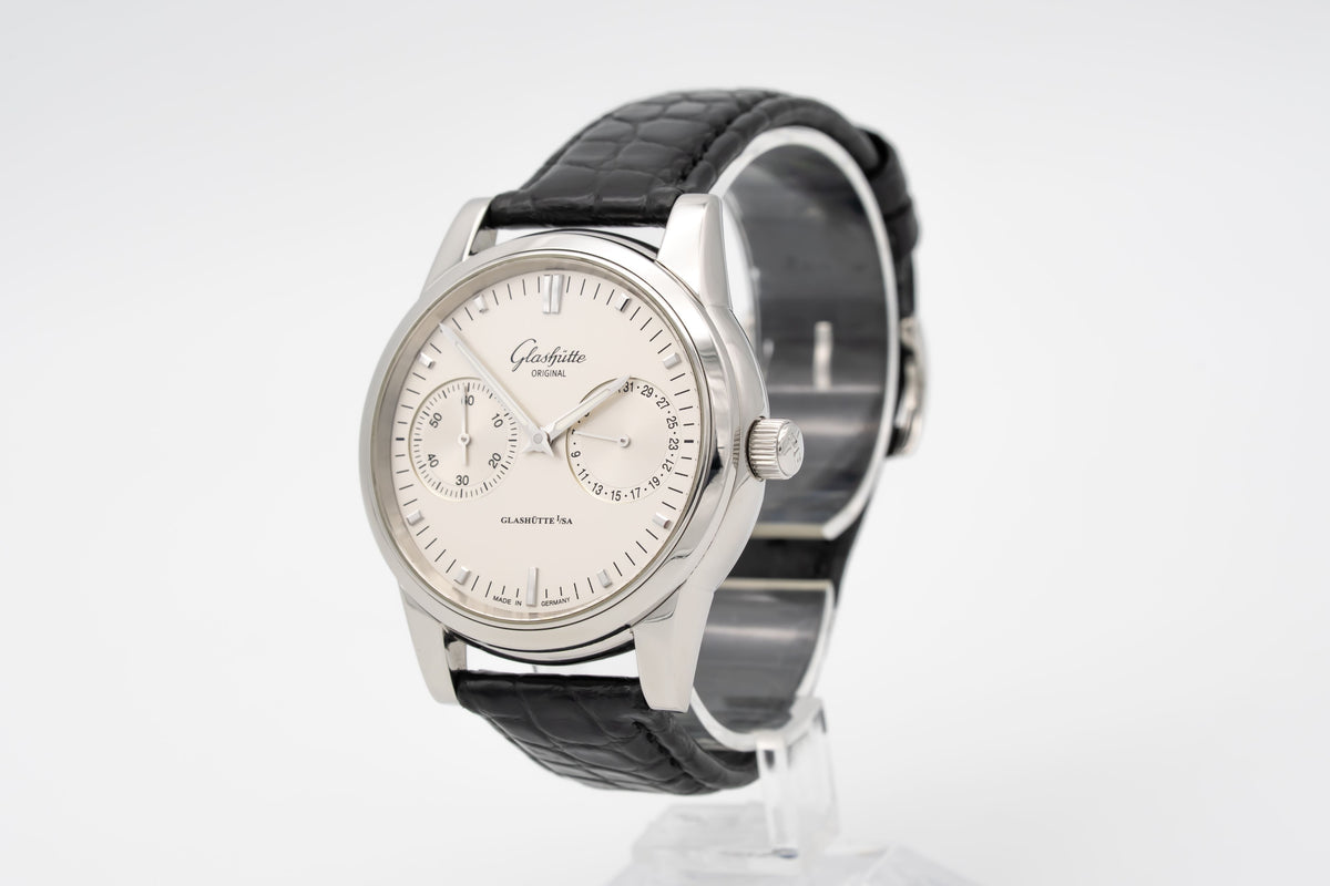Glashütte Original Senator Hand Date Stainless Steel Automatic 40mm