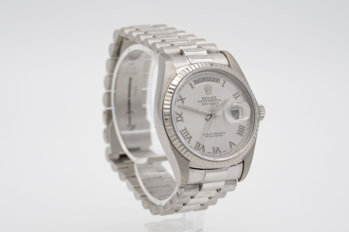 Rolex Day-Date 36 18039 Weissgold 750 Automatik 36mm