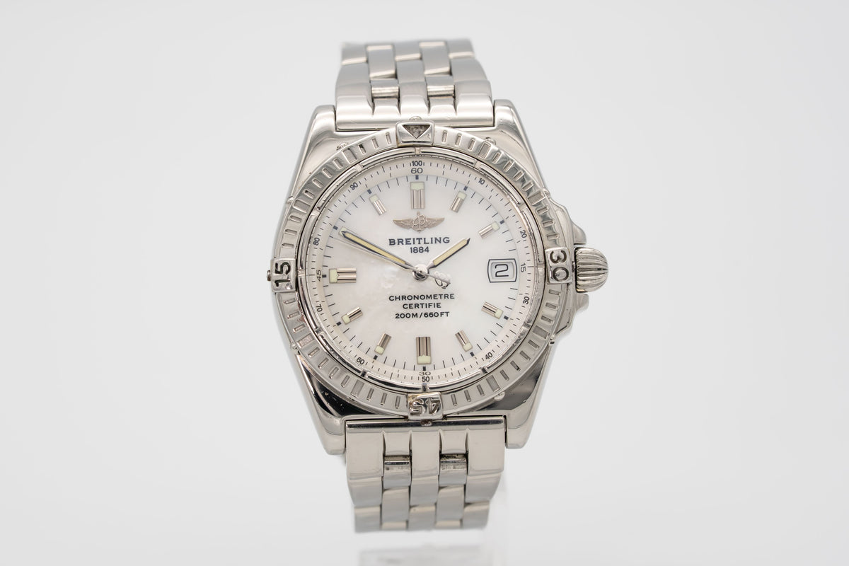 Breitling Callisto A77346 MOP Dial Stainless Steel 34mm