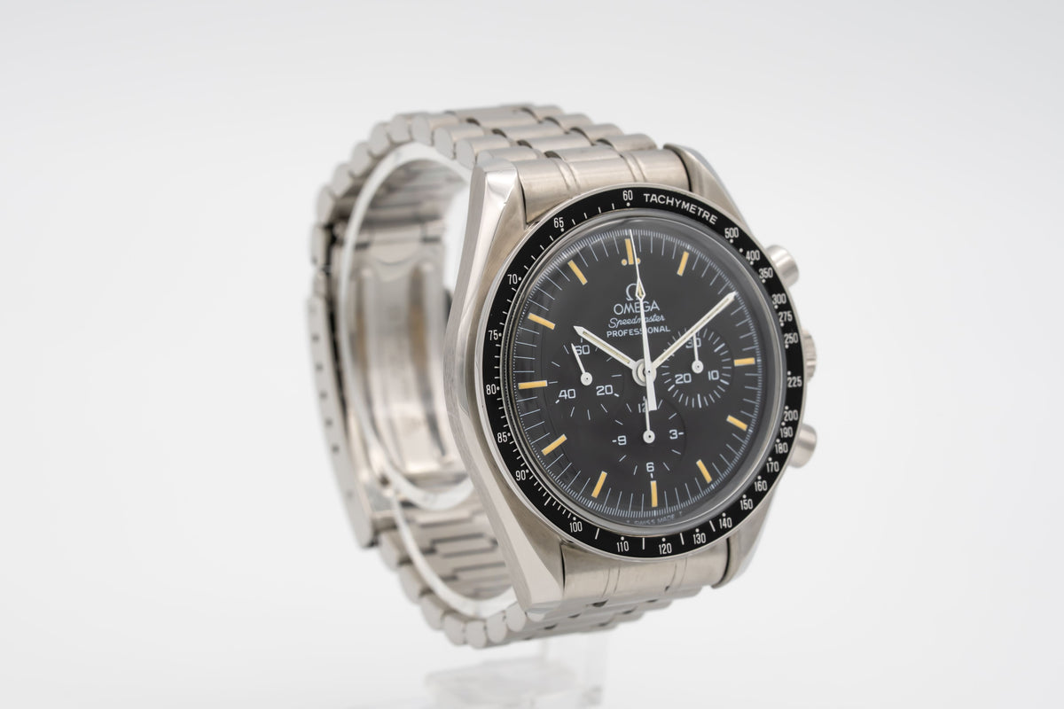 Omega Speedmaster Professional Moonwatch Apollo XI Papers Unpolished Stainless Steel Manual 42mm