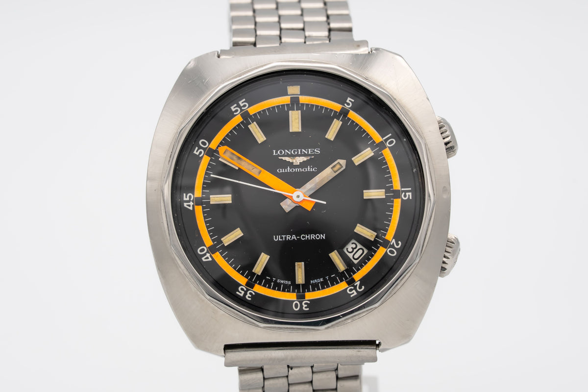 Longines Ultra-Chron 8221 Super Diver Stainless Steel Automatic 43mm