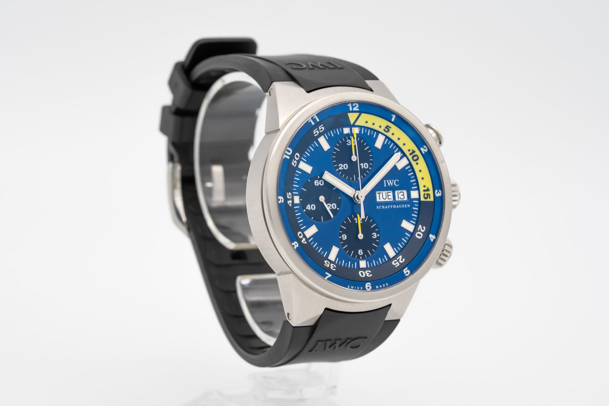 IWC Aquatimer Chronograph IW378203 Tribute to Calypso Stahl Automatik 44mm