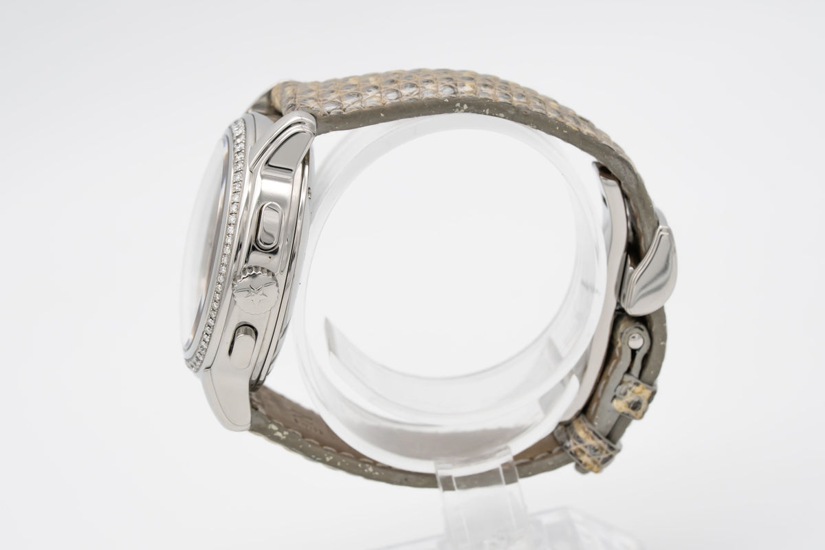 Zenith El Primero Chronomaster Star Factory Diamonds Stainless Steel Automatic 37.5mm