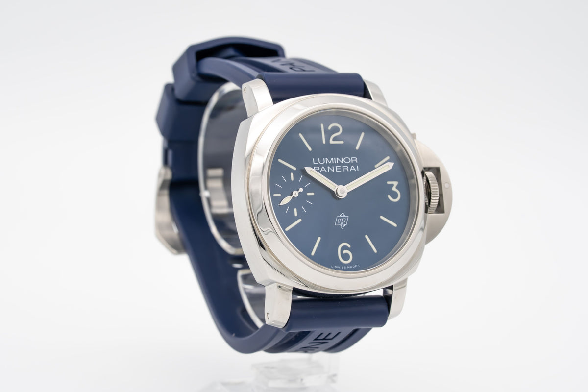 Panerai Luminor Blu Mare 44 Stainless Steel Manual Winding Papers