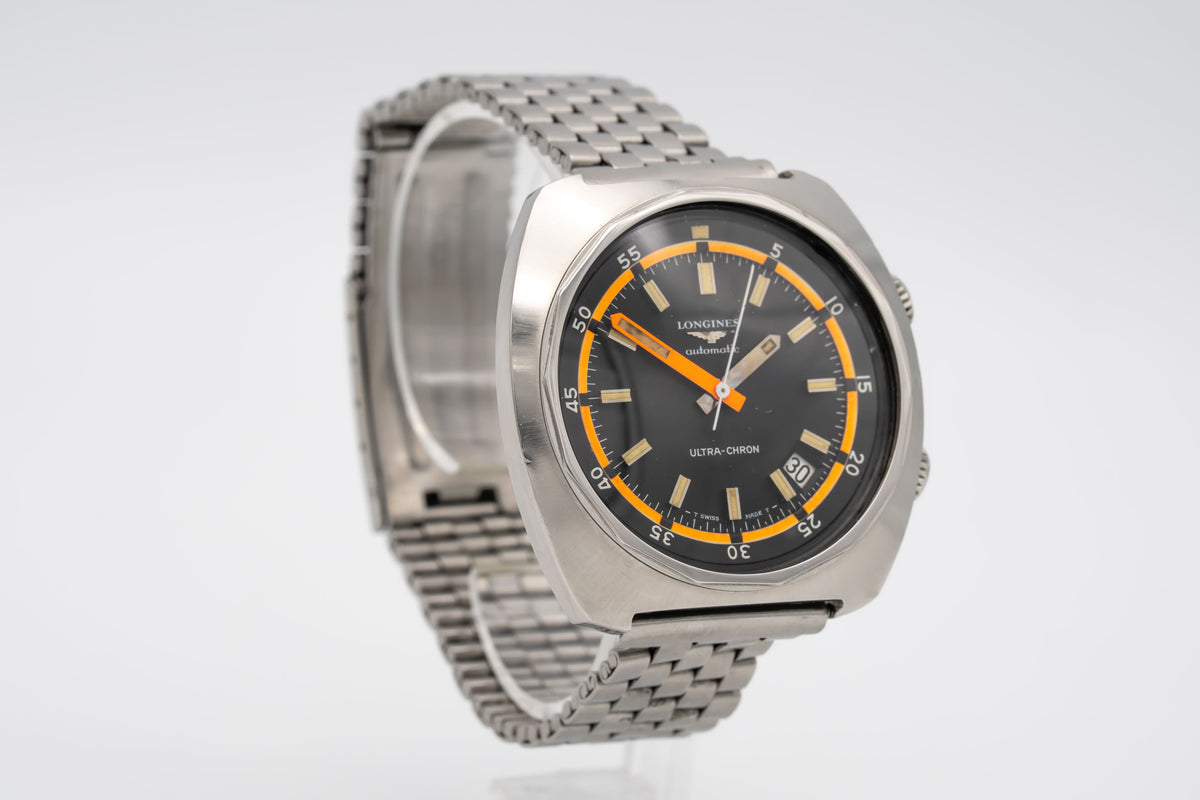 Longines Ultra-Chron 8221 Super Diver Stainless Steel Automatic 43mm