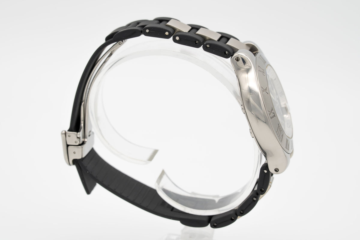 Cartier 21 Chronoscaph 2424 Stainless Steel 38mm