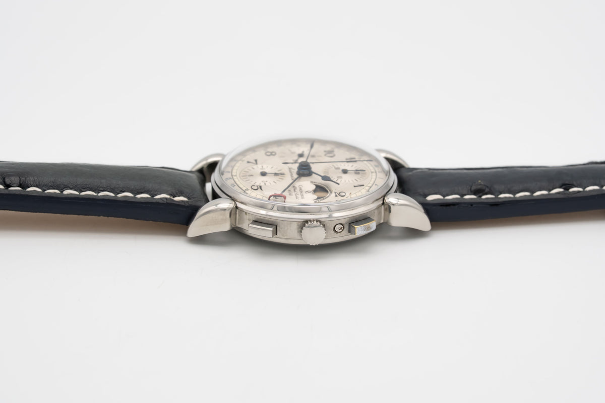 Chronoswiss Lunar Classic Chronograph Stainless Steel Automatic Papers 37mm