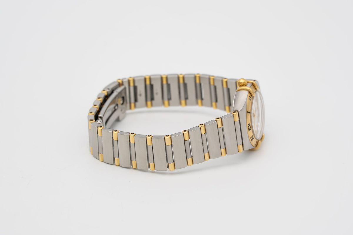 Omega Constellation Ladies Lady MOP Dial Stahl Gelbgold 750 22.5mm