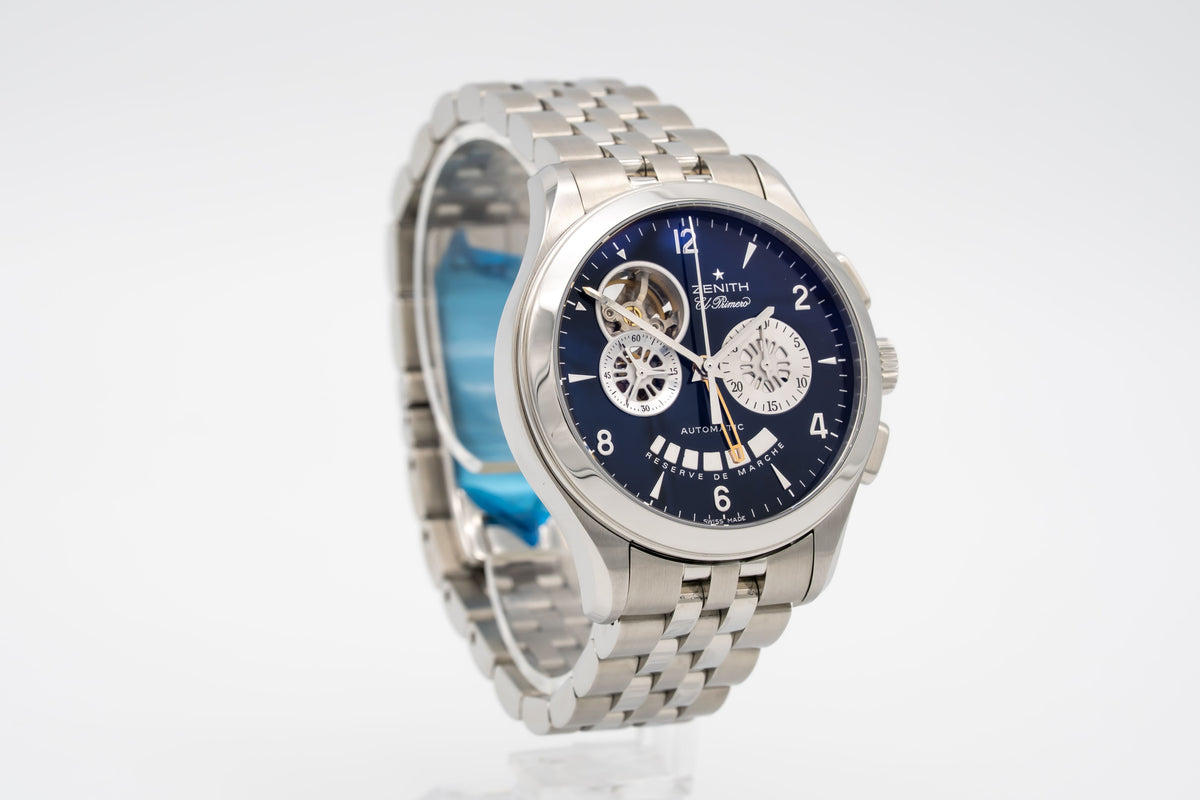Zenith El Primero Class 03.0510.4021 Open Chronograph Stahl Automatik 40mm