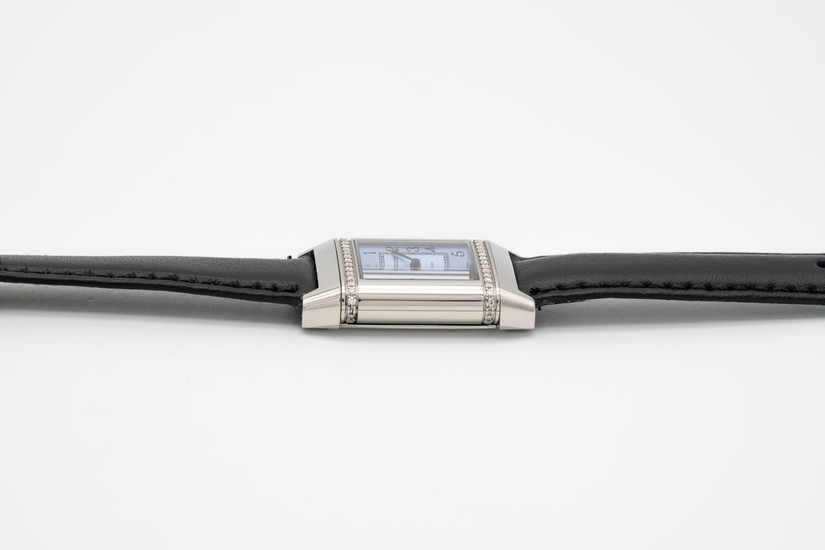 Jaeger-LeCoultre Reverso Lady 265.8.08 Factory Diamonds Stainless Steel