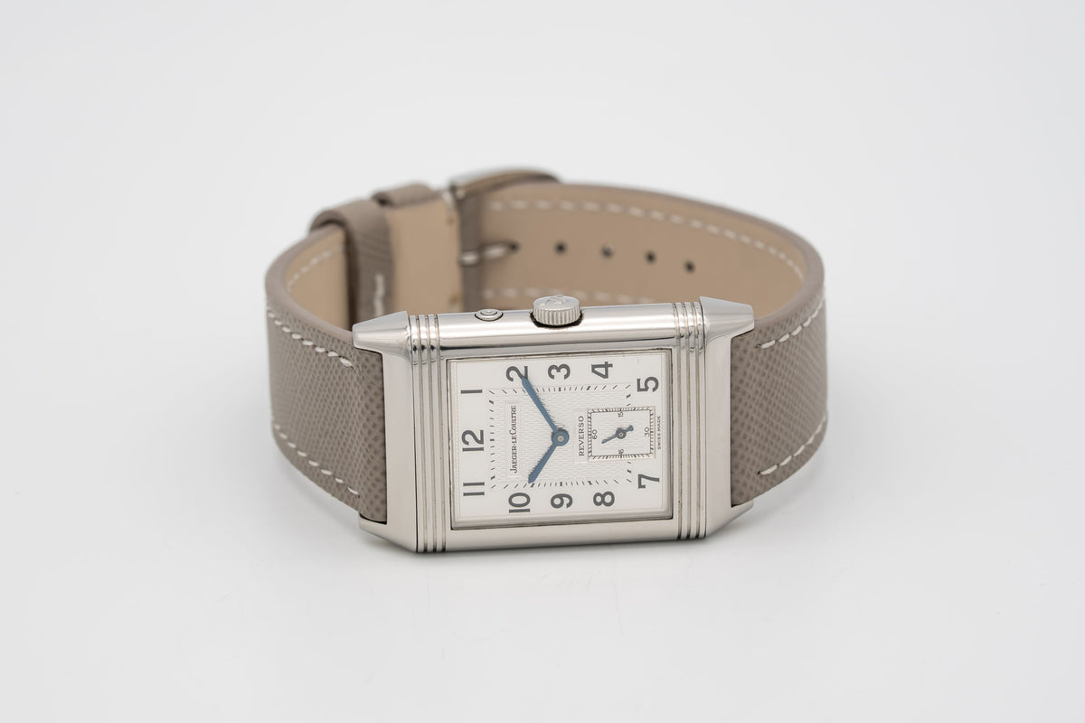 Jaeger-LeCoultre Reverso Duoface 270.8.54 Stainless Steel Manual Winding Papers