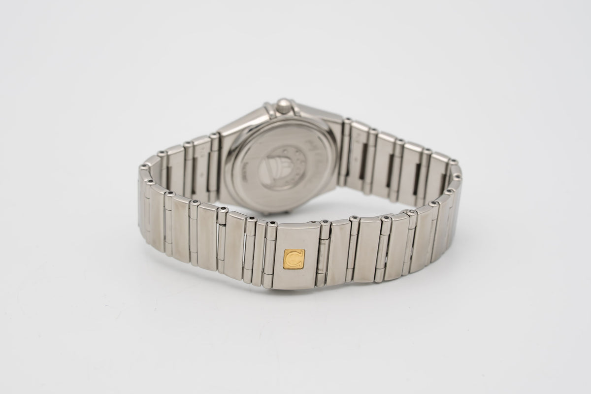 Omega Constellation Ladies My Choice Lady Salmon Dial Stainless Steel 25mm