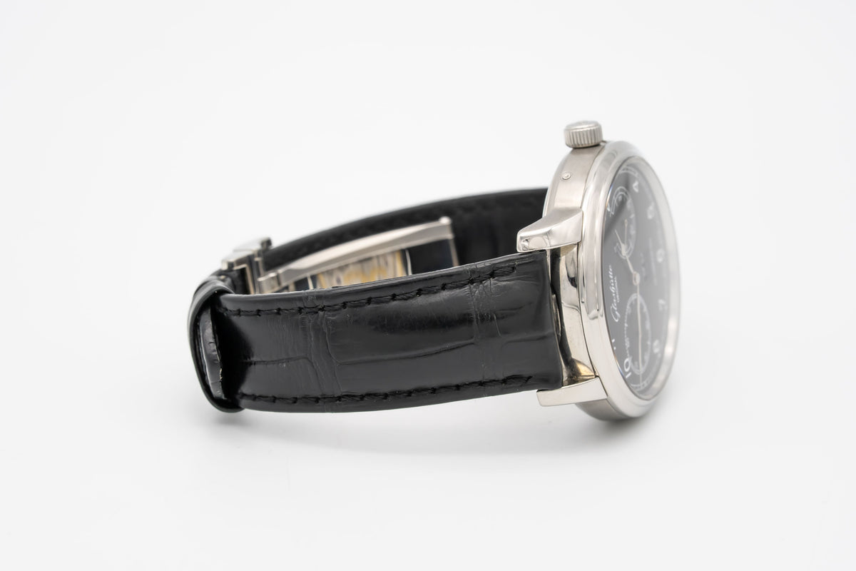 Glashütte Original Senator Observer Stainless Steel Automatic Grey Dial 44mm