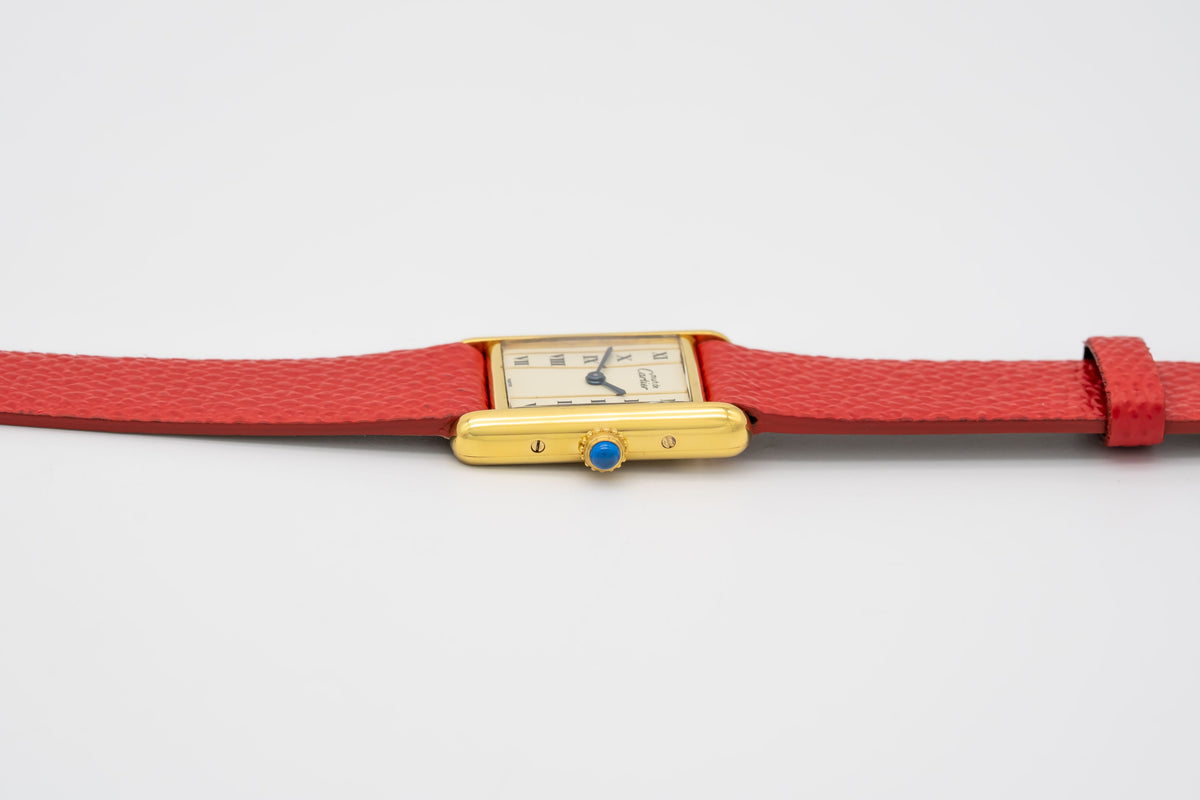 Cartier Tank Vermeil 5057001 Must De Cartier Lady