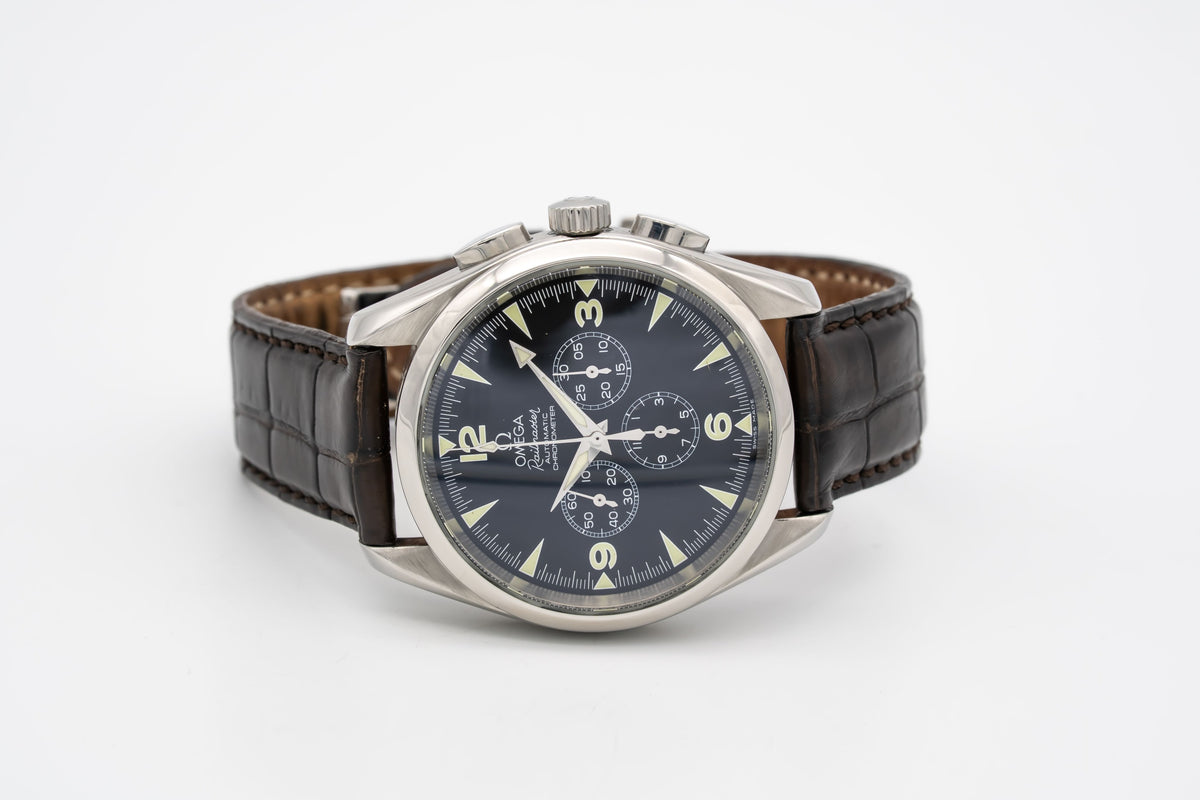 Omega Seamaster Railmaster 2812.52.37 Chronograph Stahl Automatik 42mm