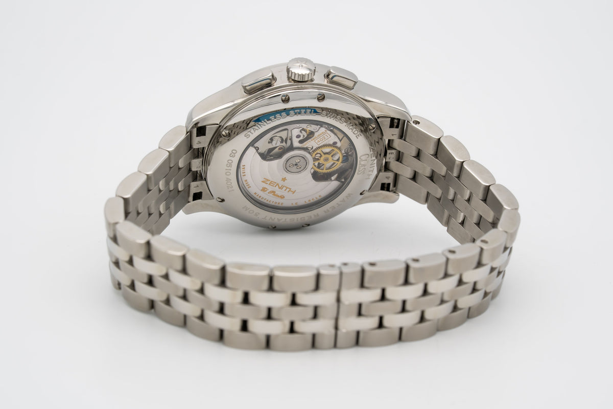 Zenith El Primero Class 03.0510.4021 Open Chronograph Stahl Automatik 40mm