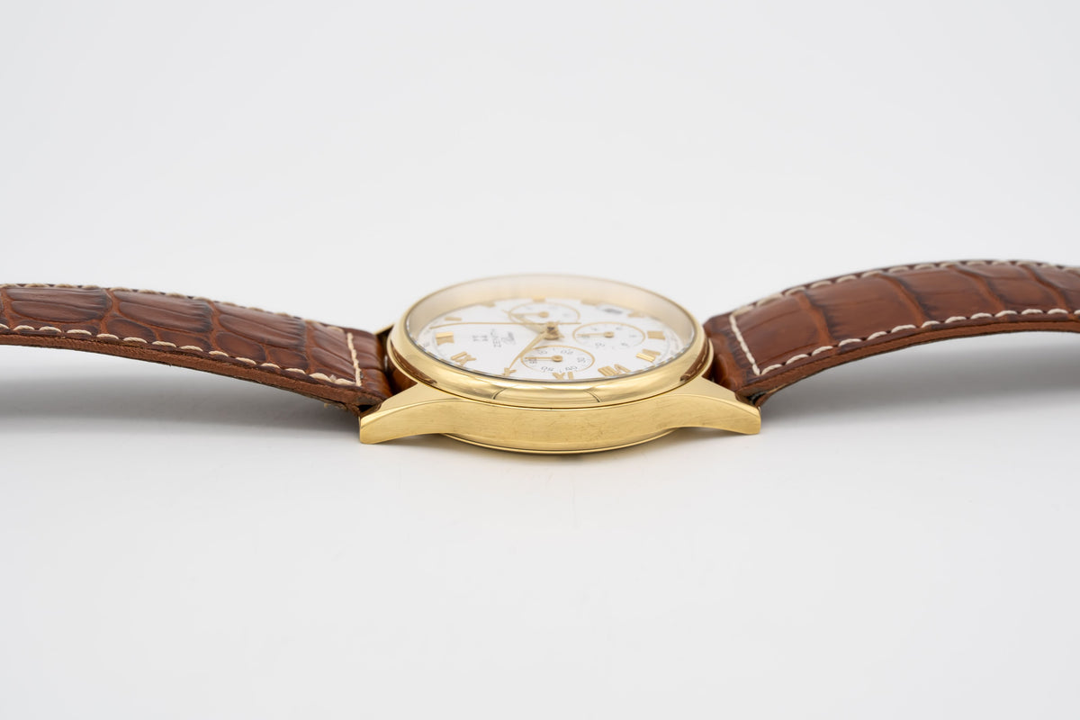 Zenith Prime 18 Karat Yellow Gold Manual Winding 38mm Gelbgold 750