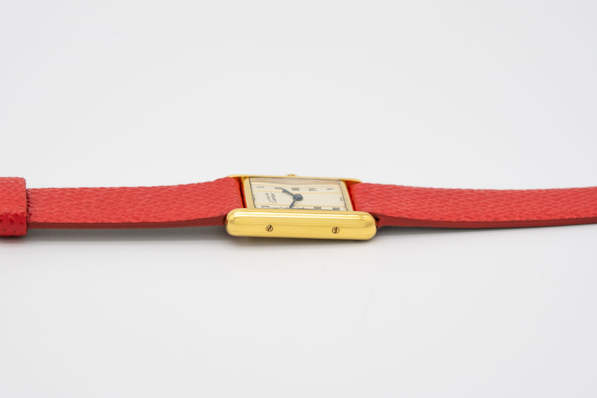 Cartier Tank Vermeil 5057001 Must De Cartier Lady