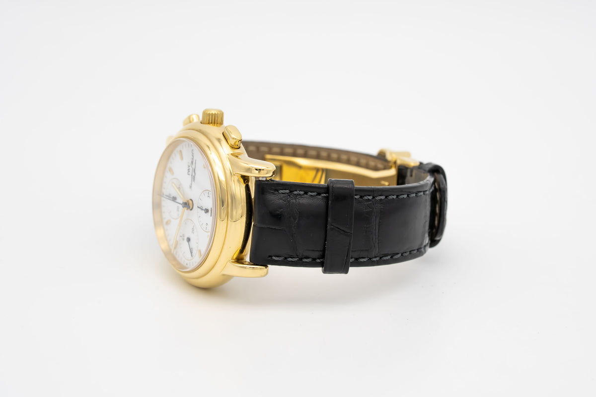 IWC Portofino Amalfi Chronograph B&P Gelbgold 750 Automatik 39mm