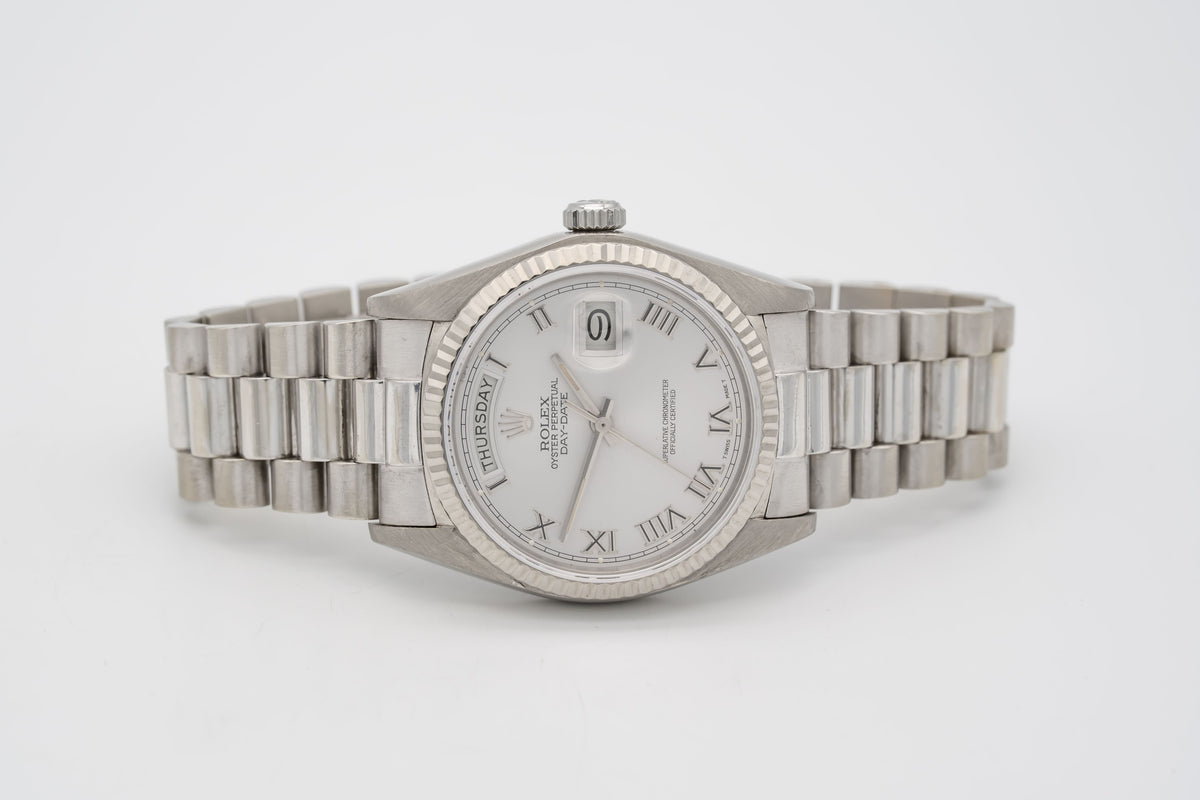 Rolex Day-Date 36 18039 Weissgold 750 Automatik 36mm