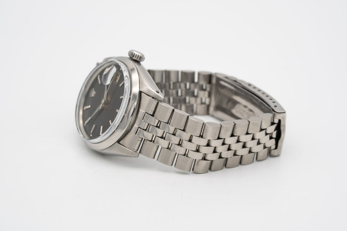 Date 1500 Rare Tropical Dial Stahl Automatik 34mm