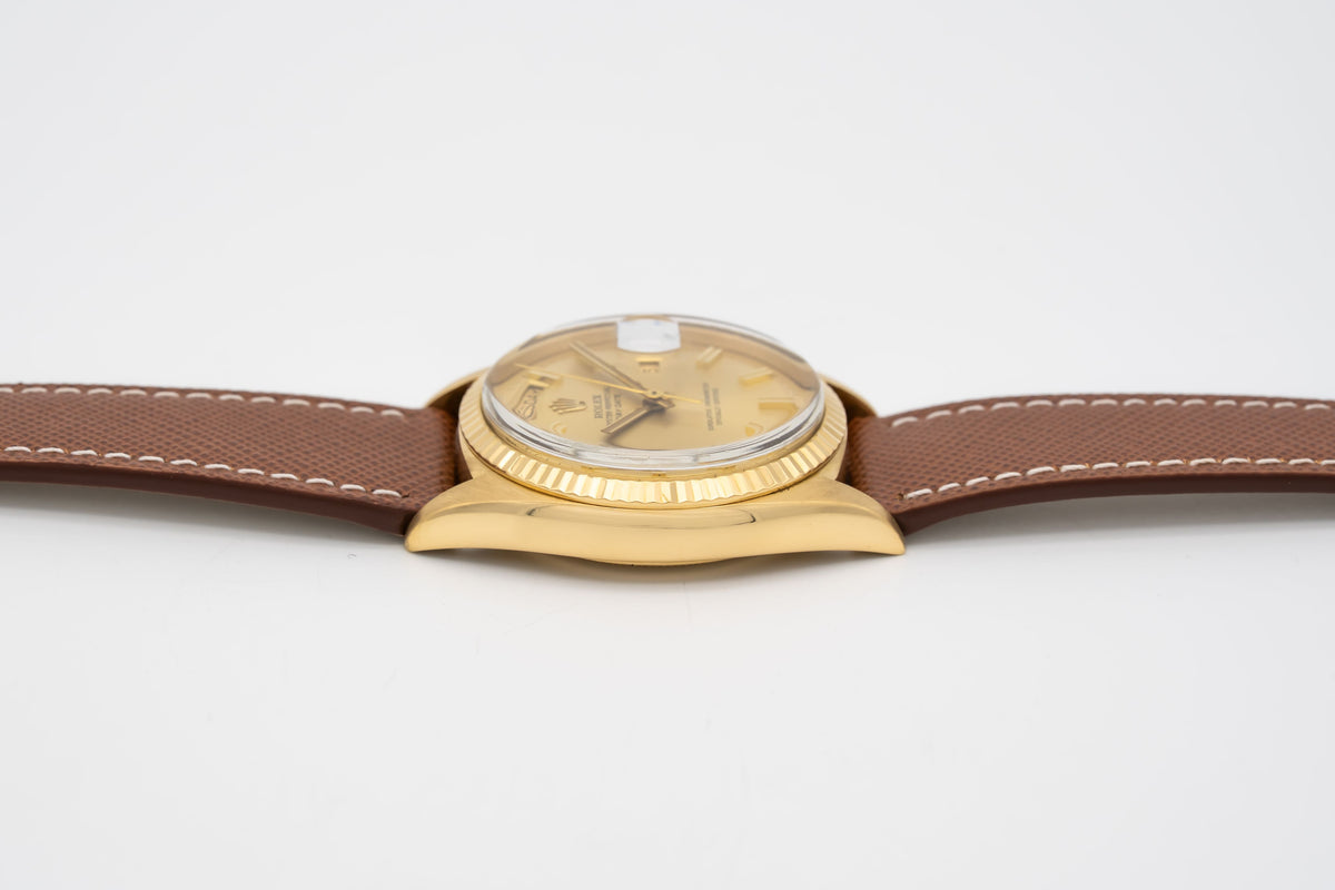 Rolex Day-Date 36 1803 Rare Wide Boy Gelbgold 750 Automatik 36mm