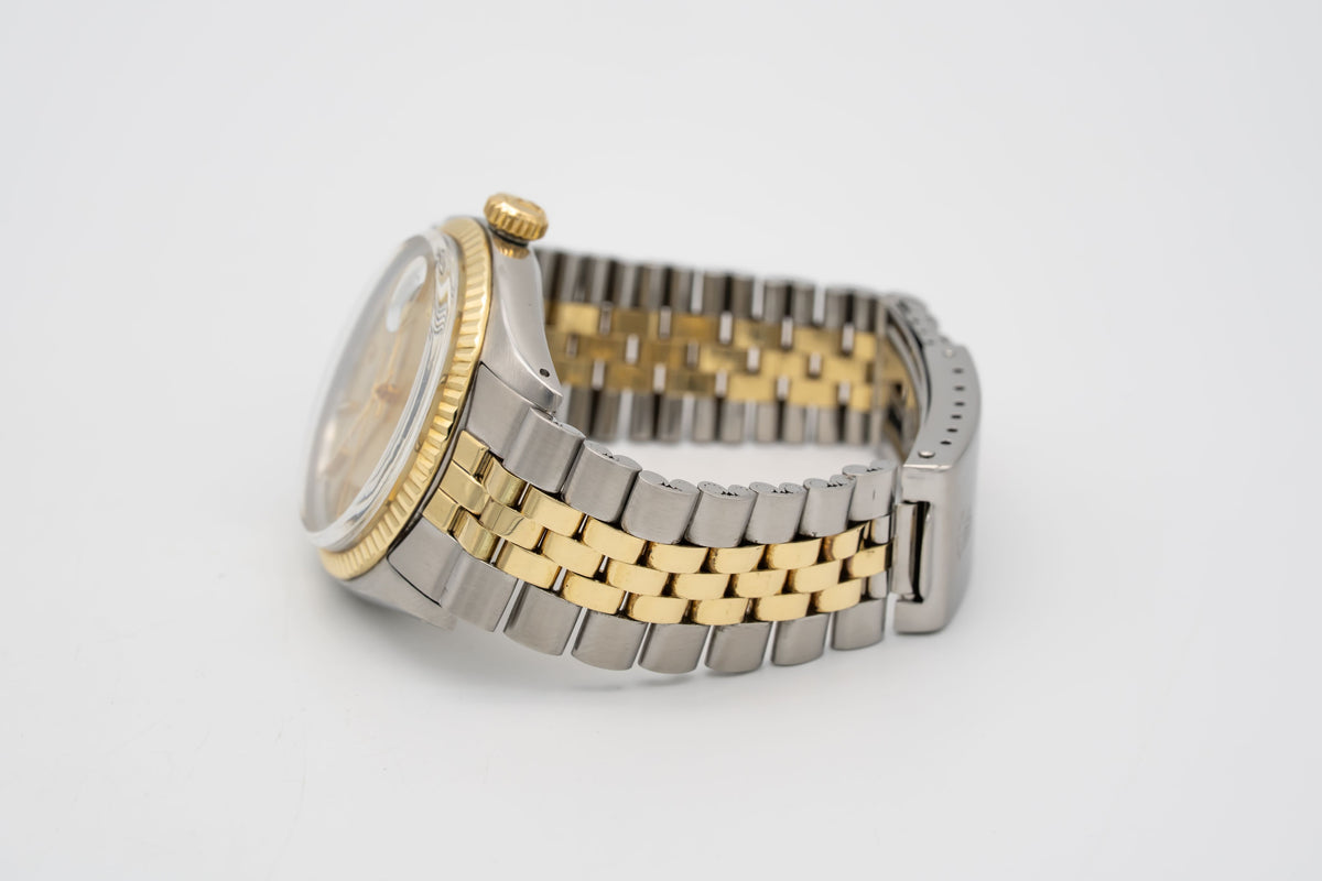 Rolex Datejust 36 1601 Rolex Stahl Gelbgold 750 Automatik 36mm