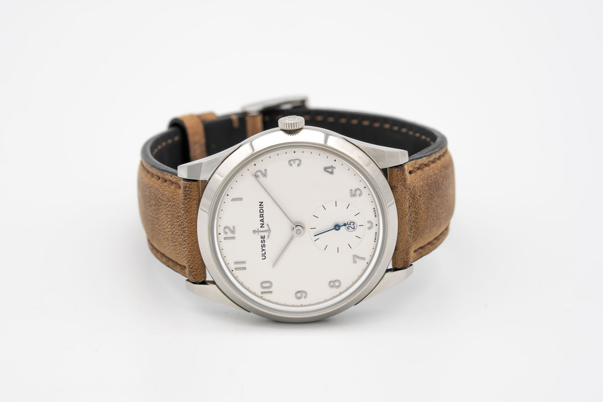 Ulysse Nardin Classico 3203-900 Paul David Full Set Stahl Automatik 39mm