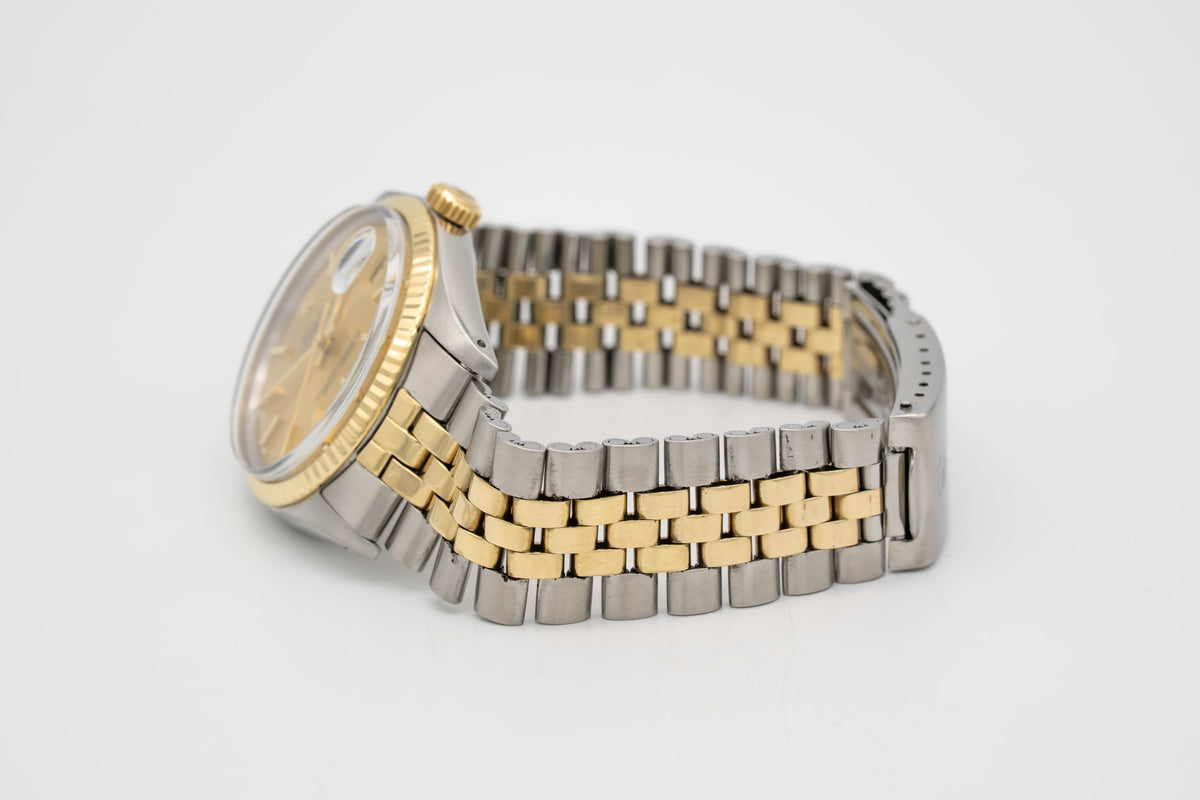 Rolex Datejust 36 1601 Rolex Service Stahl Gelbgold 750 Automatik 36mm