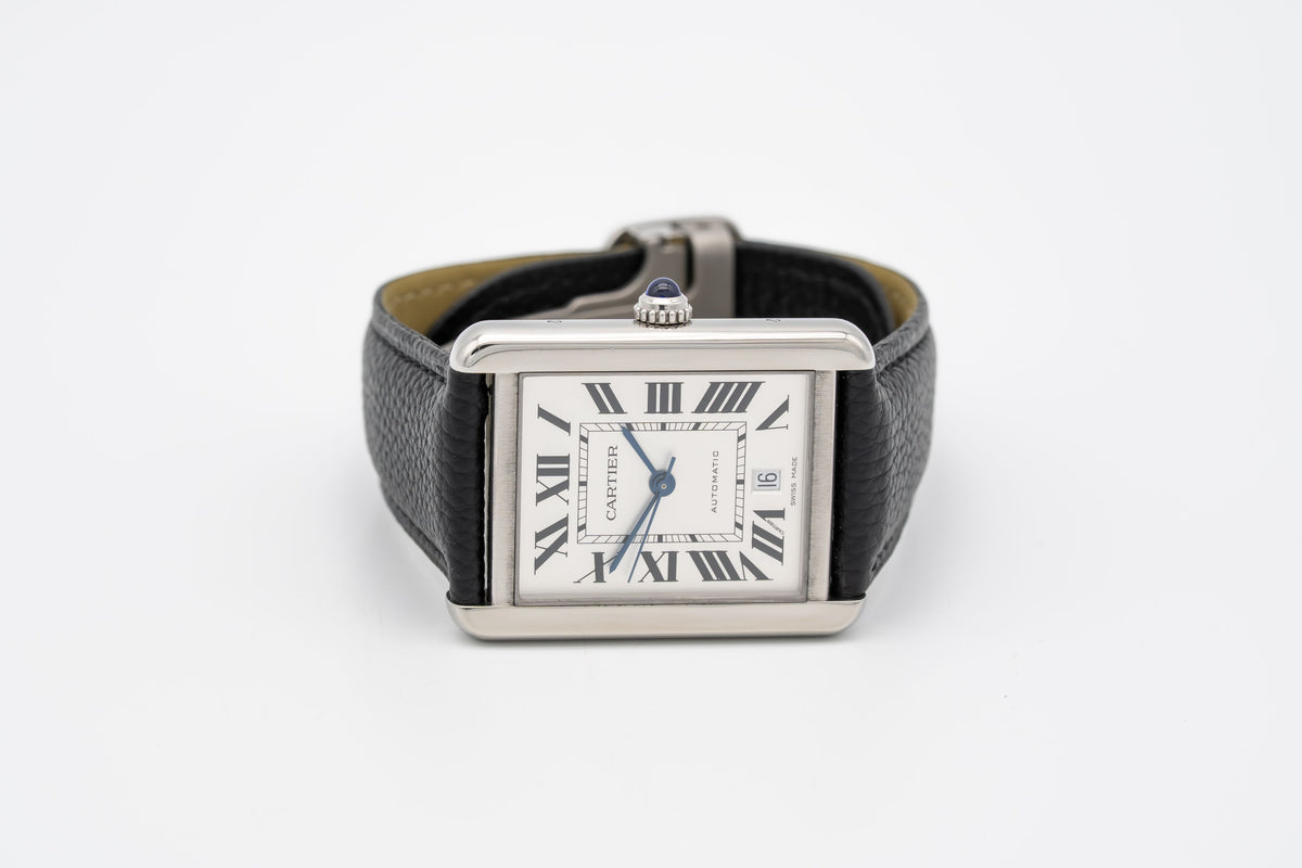 Cartier Tank Solo XL Stahl Automatik 31mm Herrenuhr