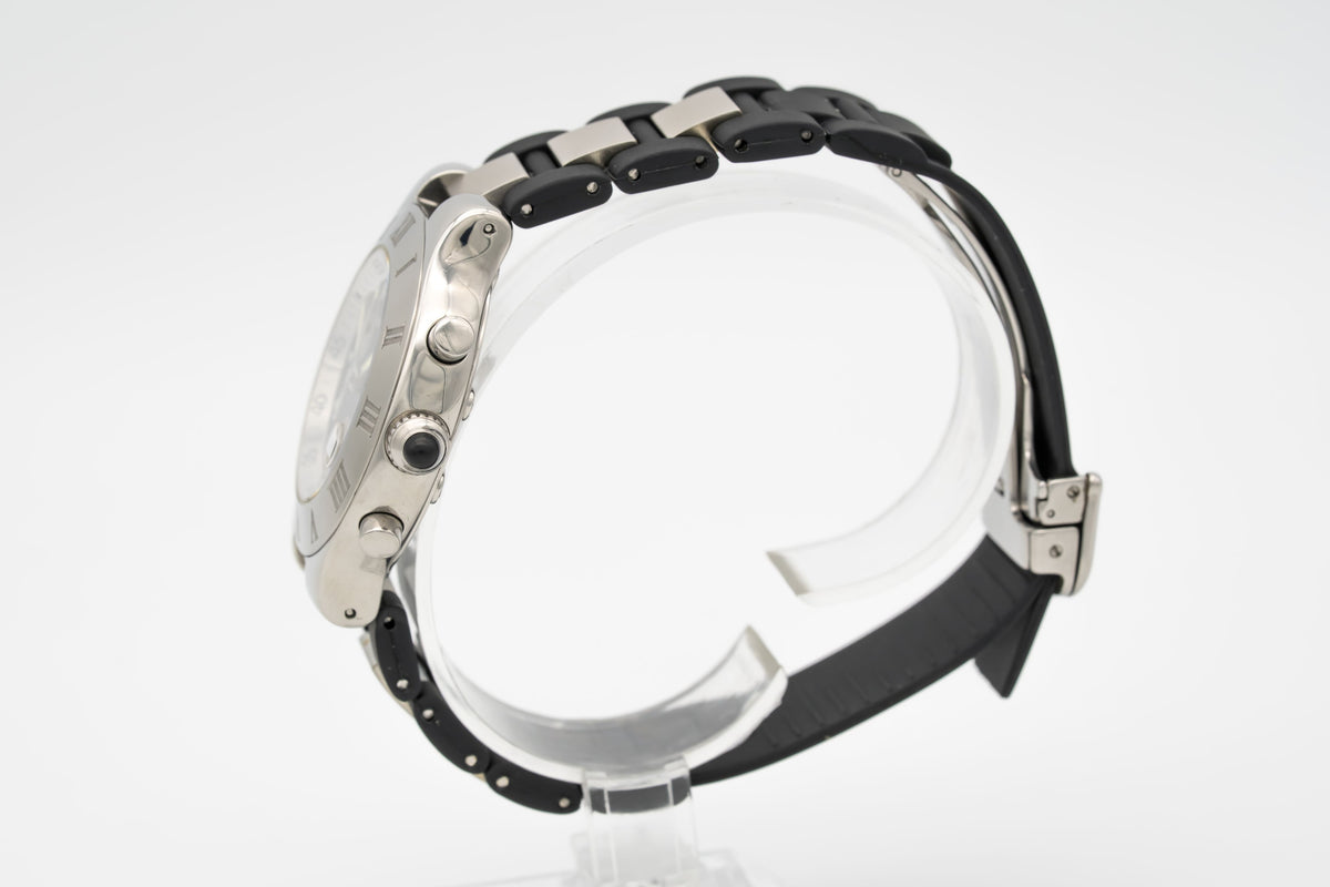 Cartier 21 Chronoscaph 2424 Stainless Steel 38mm