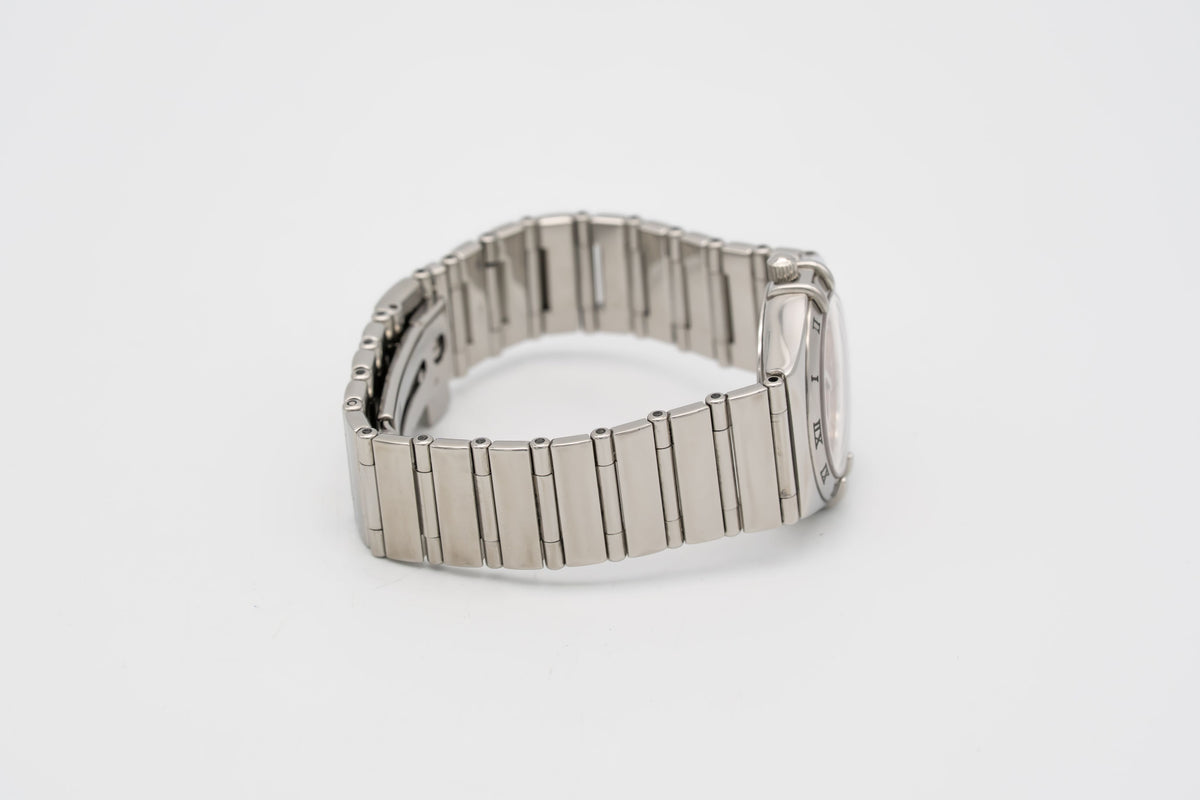 Omega Constellation Ladies My Choice Lady Salmon Dial Stainless Steel 25mm