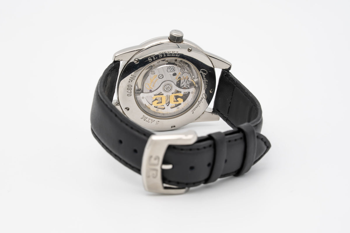 Glashütte Original Senator Zeigerdatum Stainless Steel Automatic 40mm