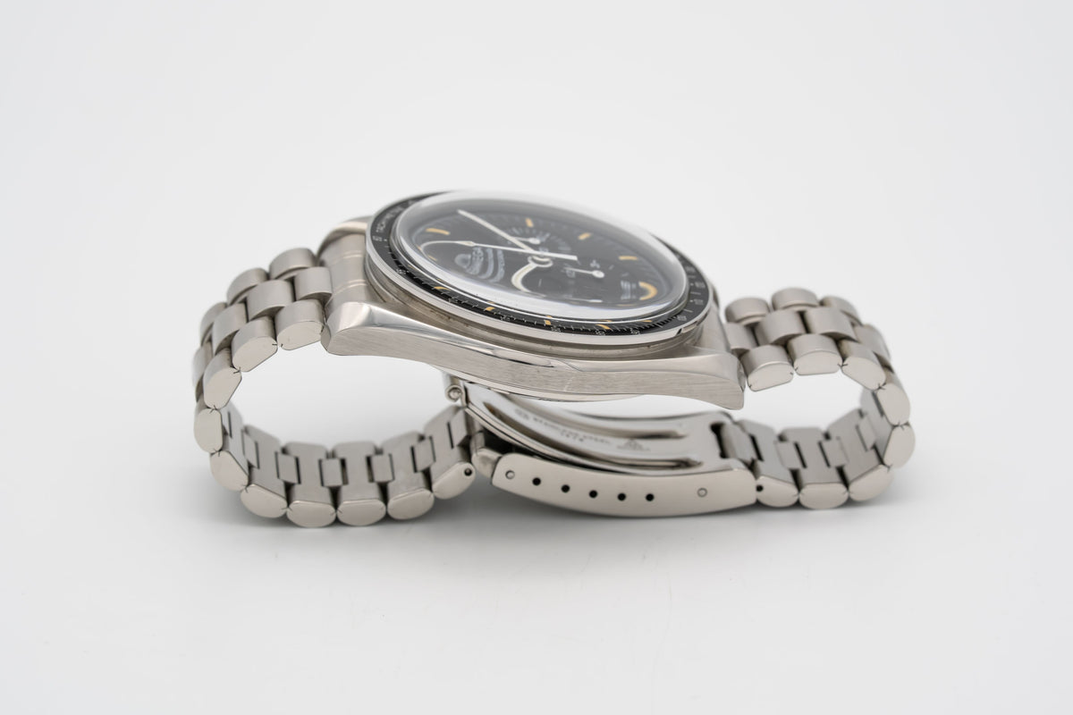 Omega Speedmaster Professional Moonwatch Apollo XI Papers Unpolished Stainless Steel Manual 42mm