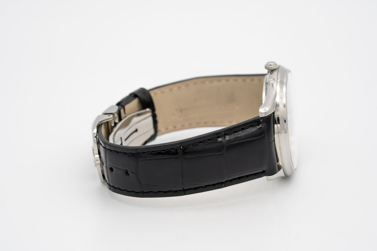 Jaeger-LeCoultre Master Ultra Thin Réserve de Marche Stainless Steel Automatic Papers 39mm
