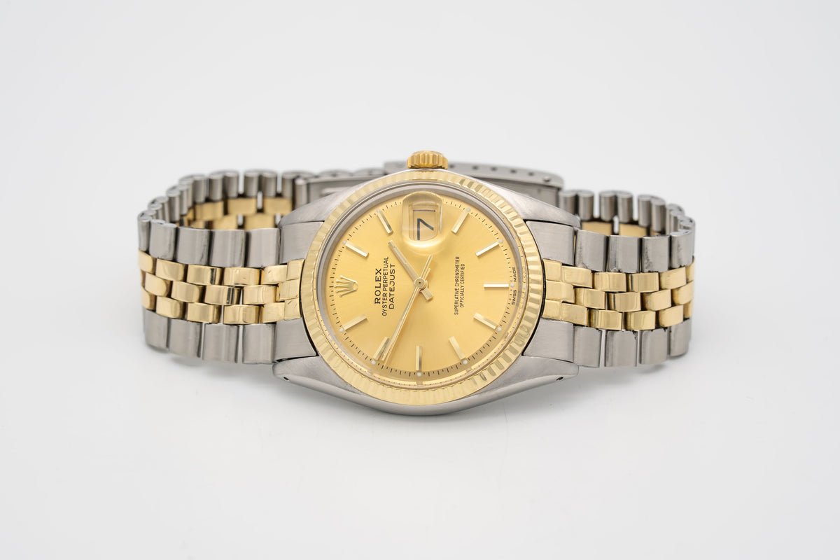 Rolex Datejust 36 1601 Rolex Service Stahl Gelbgold 750 Automatik 36mm