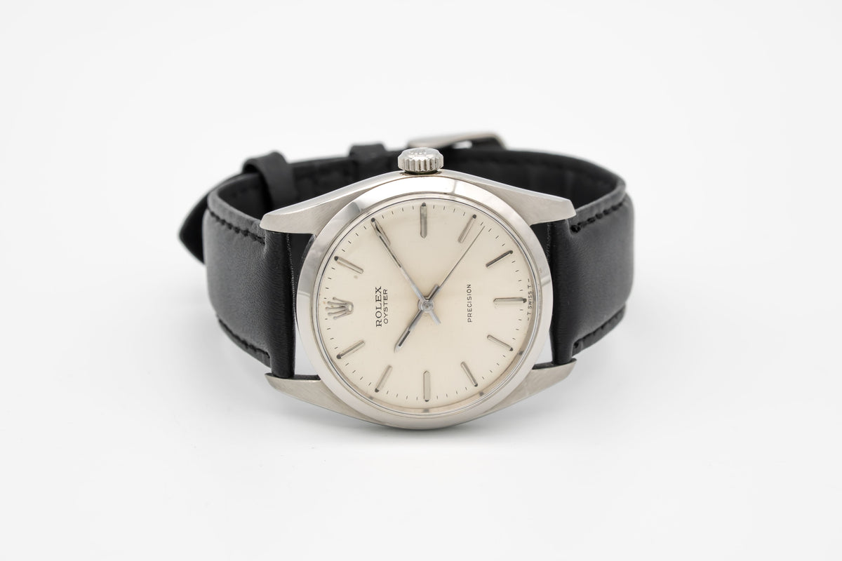 Rolex Oyster Precision 6424 Rare Jumbo Stainless Steel Manual Winding 36mm